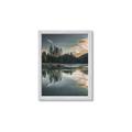 Picture of Cottage Lake _GroupedProduct_Rectangle_Portrait_Photography _GroupedProduct_Rectangle_Portrait_Framed_Matted_