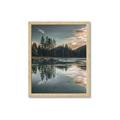 Picture of Cottage Lake _GroupedProduct_Rectangle_Portrait_Photography _GroupedProduct_Rectangle_Portrait_Framed_Matted_