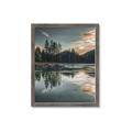 Picture of Cottage Lake _GroupedProduct_Rectangle_Portrait_Photography _GroupedProduct_Rectangle_Portrait_Framed_Matted_