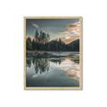 Picture of Cottage Lake _GroupedProduct_Rectangle_Portrait_Photography _GroupedProduct_Rectangle_Portrait_Framed_Matted_