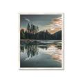 Picture of Cottage Lake _GroupedProduct_Rectangle_Portrait_Photography _GroupedProduct_Rectangle_Portrait_Framed_Matted_