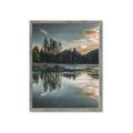 Picture of Cottage Lake _GroupedProduct_Rectangle_Portrait_Photography _GroupedProduct_Rectangle_Portrait_Framed_Matted_