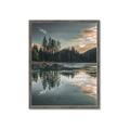 Picture of Cottage Lake _GroupedProduct_Rectangle_Portrait_Photography _GroupedProduct_Rectangle_Portrait_Framed_Matted_