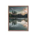 Picture of Cottage Lake _GroupedProduct_Rectangle_Portrait_Photography _GroupedProduct_Rectangle_Portrait_Framed_Matted_