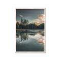 Picture of Cottage Lake _GroupedProduct_Rectangle_Portrait_Photography _GroupedProduct_Rectangle_Portrait_Framed_Matted_