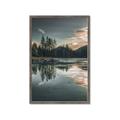 Picture of Cottage Lake _GroupedProduct_Rectangle_Portrait_Photography _GroupedProduct_Rectangle_Portrait_Framed_Matted_