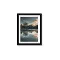 Picture of Cottage Lake _GroupedProduct_Rectangle_Portrait_Photography _GroupedProduct_Rectangle_Portrait_Framed_Matted_