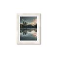 Picture of Cottage Lake _GroupedProduct_Rectangle_Portrait_Photography _GroupedProduct_Rectangle_Portrait_Framed_Matted_