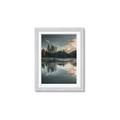 Picture of Cottage Lake _GroupedProduct_Rectangle_Portrait_Photography _GroupedProduct_Rectangle_Portrait_Framed_Matted_