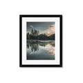 Picture of Cottage Lake _GroupedProduct_Rectangle_Portrait_Photography _GroupedProduct_Rectangle_Portrait_Framed_Matted_