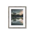 Picture of Cottage Lake _GroupedProduct_Rectangle_Portrait_Photography _GroupedProduct_Rectangle_Portrait_Framed_Matted_