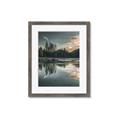 Picture of Cottage Lake _GroupedProduct_Rectangle_Portrait_Photography _GroupedProduct_Rectangle_Portrait_Framed_Matted_