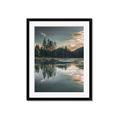Picture of Cottage Lake _GroupedProduct_Rectangle_Portrait_Photography _GroupedProduct_Rectangle_Portrait_Framed_Matted_