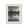 Picture of Cottage Lake _GroupedProduct_Rectangle_Portrait_Photography _GroupedProduct_Rectangle_Portrait_Framed_Matted_