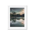 Picture of Cottage Lake _GroupedProduct_Rectangle_Portrait_Photography _GroupedProduct_Rectangle_Portrait_Framed_Matted_