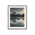 Picture of Cottage Lake _GroupedProduct_Rectangle_Portrait_Photography _GroupedProduct_Rectangle_Portrait_Framed_Matted_