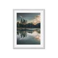 Picture of Cottage Lake _GroupedProduct_Rectangle_Portrait_Photography _GroupedProduct_Rectangle_Portrait_Framed_Matted_