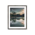 Picture of Cottage Lake _GroupedProduct_Rectangle_Portrait_Photography _GroupedProduct_Rectangle_Portrait_Framed_Matted_
