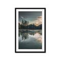 Picture of Cottage Lake _GroupedProduct_Rectangle_Portrait_Photography _GroupedProduct_Rectangle_Portrait_Framed_Matted_