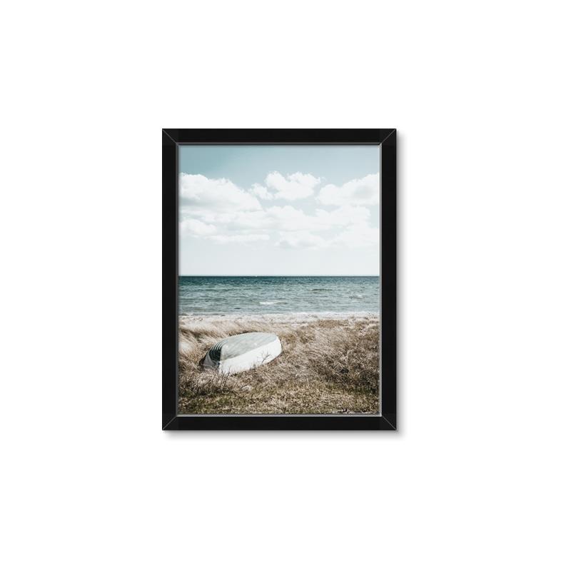 Picture of Beach Boat _GroupedProduct_Rectangle_Portrait_Photography _GroupedProduct_Rectangle_Portrait_Framed_Matted_
