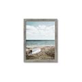 Picture of Beach Boat _GroupedProduct_Rectangle_Portrait_Photography _GroupedProduct_Rectangle_Portrait_Framed_Matted_