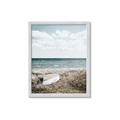 Picture of Beach Boat _GroupedProduct_Rectangle_Portrait_Photography _GroupedProduct_Rectangle_Portrait_Framed_Matted_