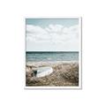Picture of Beach Boat _GroupedProduct_Rectangle_Portrait_Photography _GroupedProduct_Rectangle_Portrait_Framed_Matted_