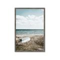 Picture of Beach Boat _GroupedProduct_Rectangle_Portrait_Photography _GroupedProduct_Rectangle_Portrait_Framed_Matted_
