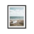 Picture of Beach Boat _GroupedProduct_Rectangle_Portrait_Photography _GroupedProduct_Rectangle_Portrait_Framed_Matted_