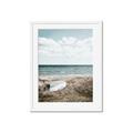 Picture of Beach Boat _GroupedProduct_Rectangle_Portrait_Photography _GroupedProduct_Rectangle_Portrait_Framed_Matted_