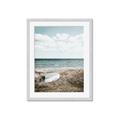 Picture of Beach Boat _GroupedProduct_Rectangle_Portrait_Photography _GroupedProduct_Rectangle_Portrait_Framed_Matted_