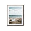 Picture of Beach Boat _GroupedProduct_Rectangle_Portrait_Photography _GroupedProduct_Rectangle_Portrait_Framed_Matted_