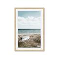 Picture of Beach Boat _GroupedProduct_Rectangle_Portrait_Photography _GroupedProduct_Rectangle_Portrait_Framed_Matted_