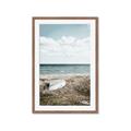 Picture of Beach Boat _GroupedProduct_Rectangle_Portrait_Photography _GroupedProduct_Rectangle_Portrait_Framed_Matted_