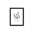 Picture of Black Botanical I  _GroupedProduct_Rectangle_Portrait_Framed_Matted_