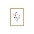Picture of Black Botanical II  _GroupedProduct_Rectangle_Portrait_Framed_Matted_