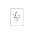 Picture of Black Botanical II  _GroupedProduct_Rectangle_Portrait_Framed_Matted_