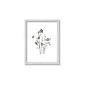 Picture of Black Botanical II  _GroupedProduct_Rectangle_Portrait_Framed_Matted_