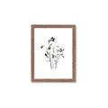 Picture of Black Botanical II  _GroupedProduct_Rectangle_Portrait_Framed_Matted_
