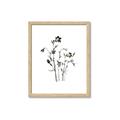 Picture of Black Botanical II  _GroupedProduct_Rectangle_Portrait_Framed_Matted_