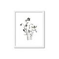 Picture of Black Botanical II  _GroupedProduct_Rectangle_Portrait_Framed_Matted_