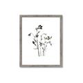 Picture of Black Botanical II  _GroupedProduct_Rectangle_Portrait_Framed_Matted_