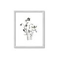 Picture of Black Botanical II  _GroupedProduct_Rectangle_Portrait_Framed_Matted_