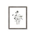 Picture of Black Botanical II  _GroupedProduct_Rectangle_Portrait_Framed_Matted_