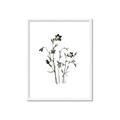 Picture of Black Botanical II  _GroupedProduct_Rectangle_Portrait_Framed_Matted_