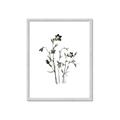 Picture of Black Botanical II  _GroupedProduct_Rectangle_Portrait_Framed_Matted_