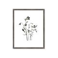 Picture of Black Botanical II  _GroupedProduct_Rectangle_Portrait_Framed_Matted_