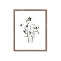 Picture of Black Botanical II  _GroupedProduct_Rectangle_Portrait_Framed_Matted_