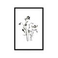 Picture of Black Botanical II  _GroupedProduct_Rectangle_Portrait_Framed_Matted_