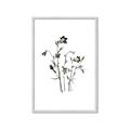 Picture of Black Botanical II  _GroupedProduct_Rectangle_Portrait_Framed_Matted_